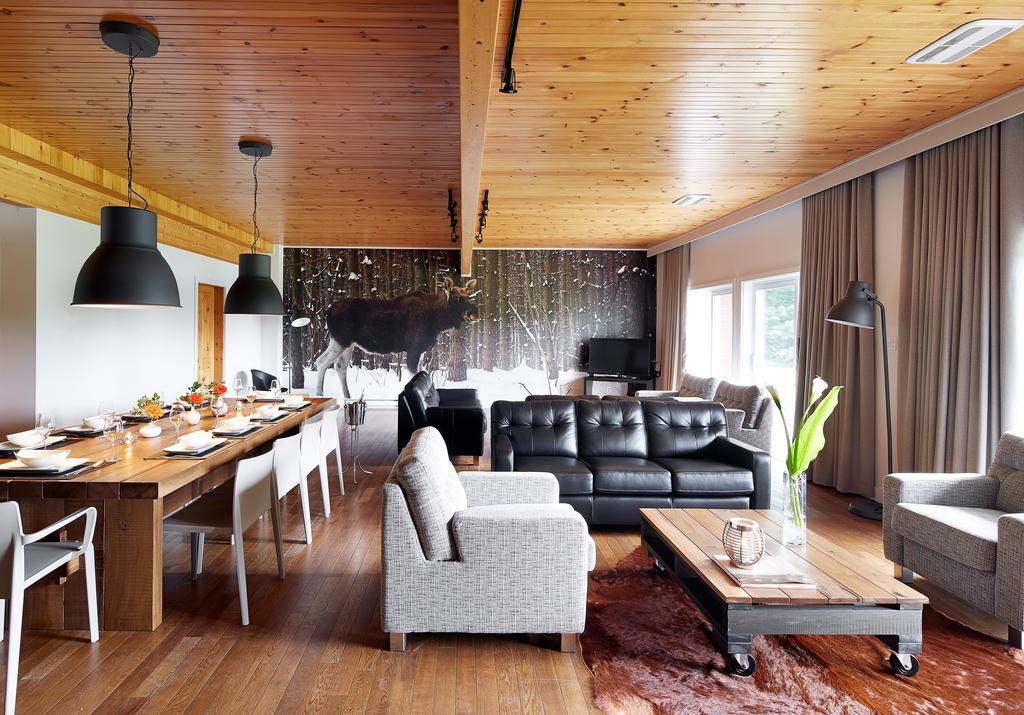 Auberge Du Lac-A-L'Eau-Claire Saint-Alexis-des-Monts Exteriör bild