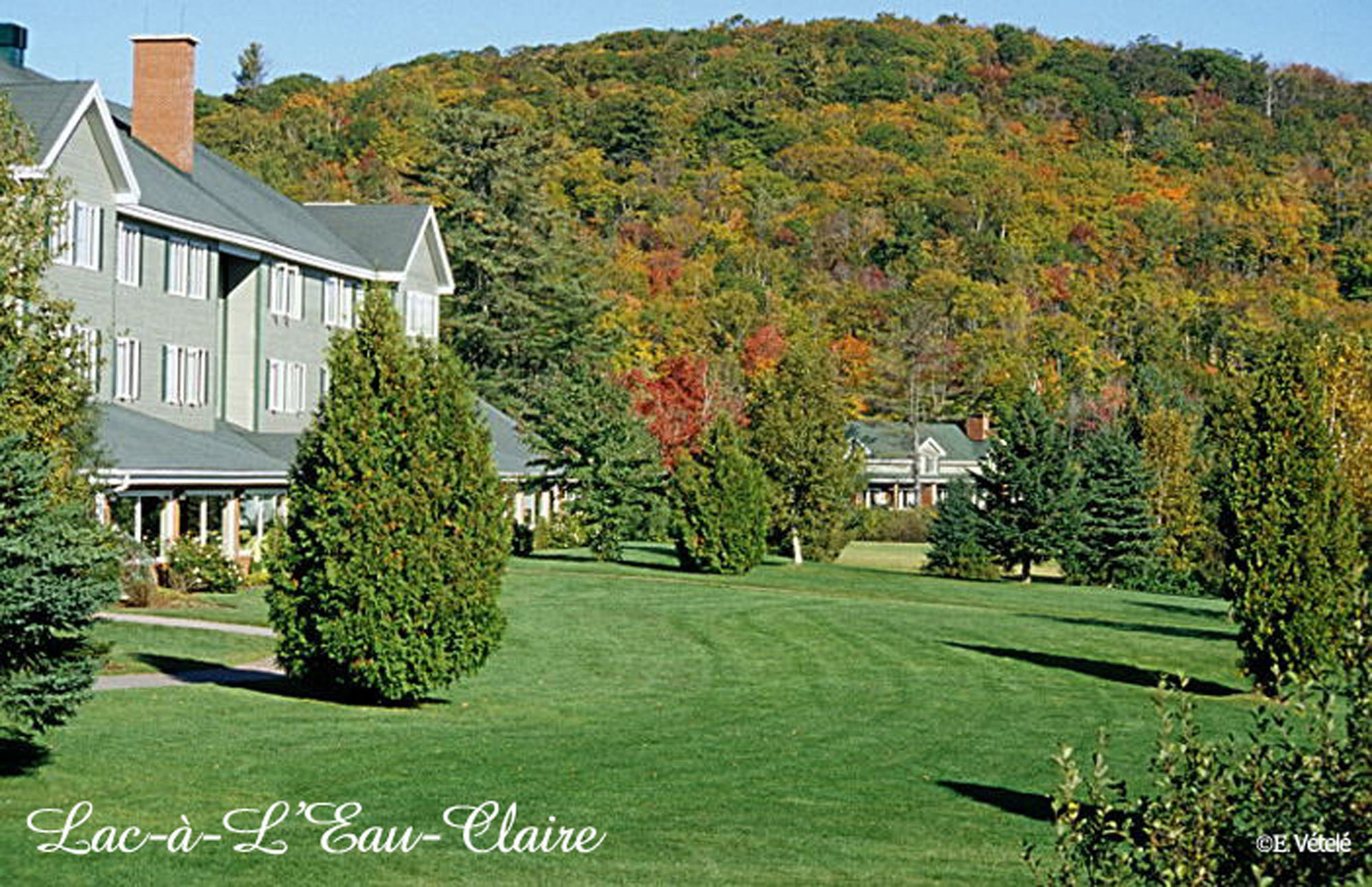 Auberge Du Lac-A-L'Eau-Claire Saint-Alexis-des-Monts Exteriör bild
